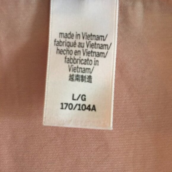 Victoria's Secret Satin Duster Robe Copper Blush L - Picture 5 of 5